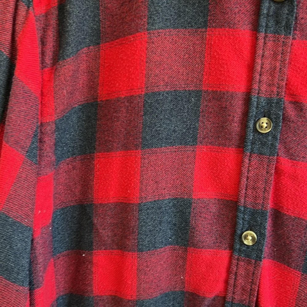 Navy/Red Flannel - Picture 2 of 3